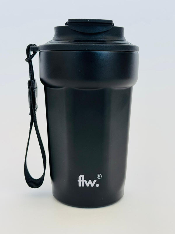 Flw Matte Black Sipping Bottle 480ml