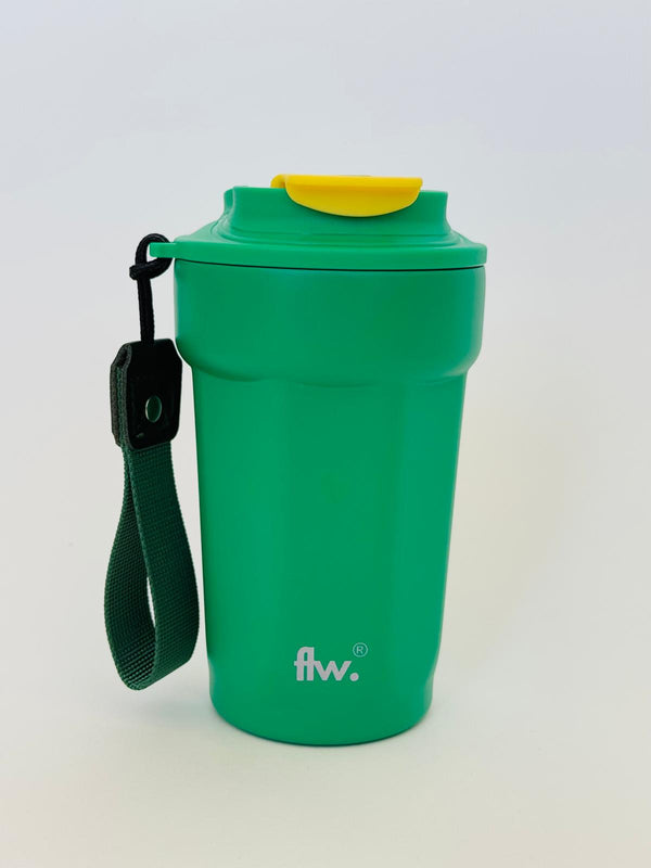 Flw Matte Green Sipping Bottle 480ml