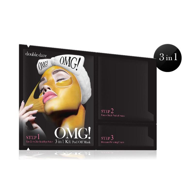 OMG! Premium Package Pink(4masks with Pink Hair Band)