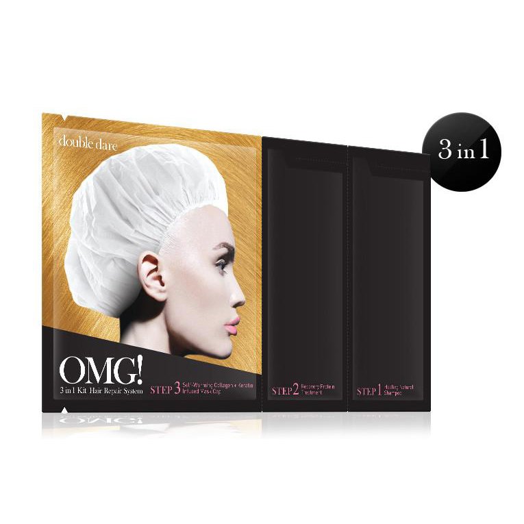 OMG! Premium Package Purple(4masks with Purple Hair Band)