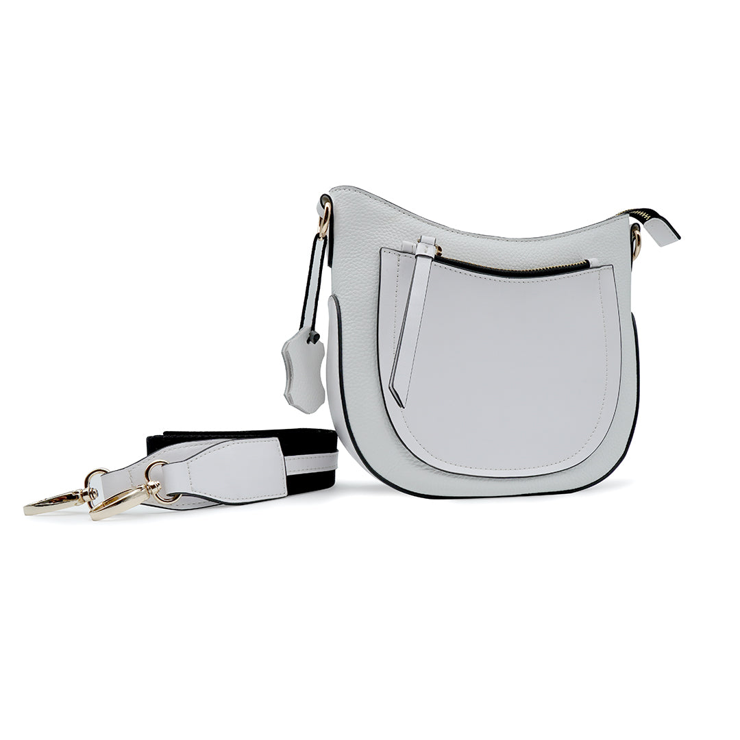 Ladies hand bag White