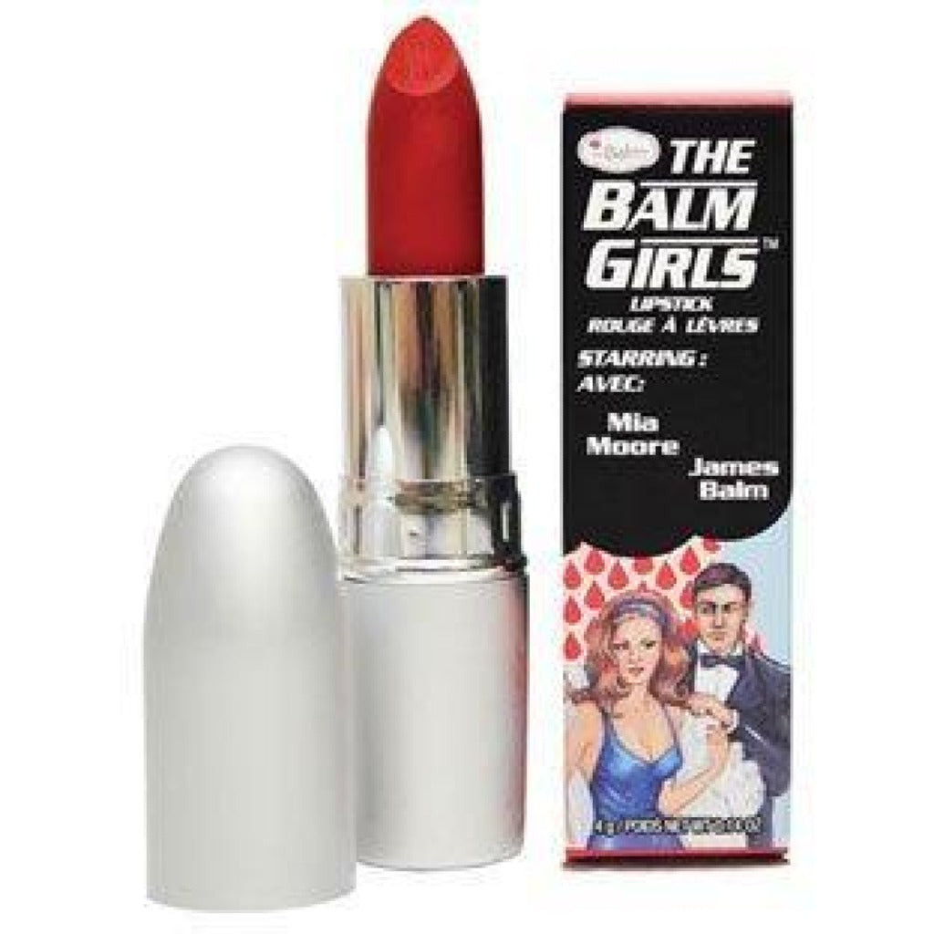 The Balm Girls Mia Moore Lipstick - أحمر شفاه  كريمي ذا بالم  The Balm Girls Mia Moore غيرلز ميا مور 