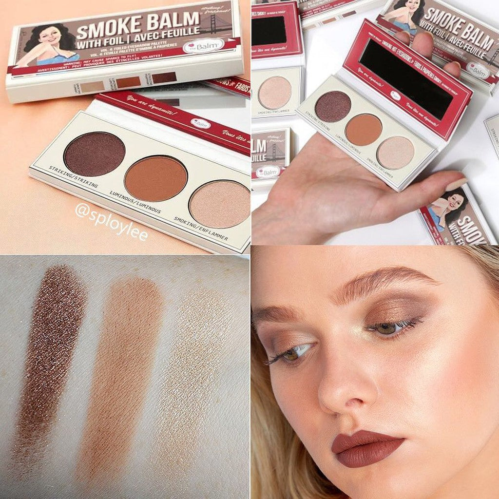 باليت ظلال العيون ذا بالم سموك 4 The Balm Smoke 4 Eyeshadow Palette