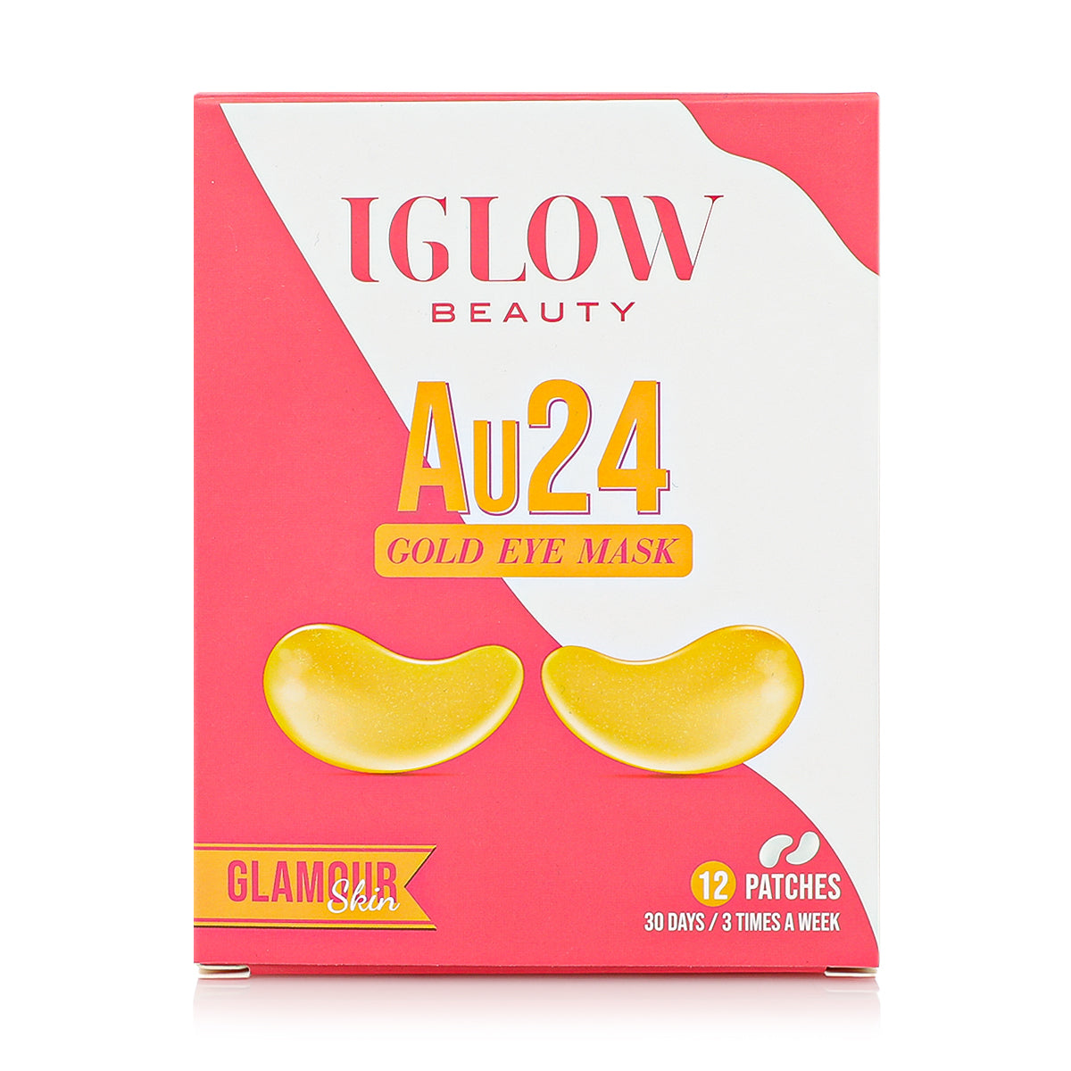 iglow au24 gold eyes mask