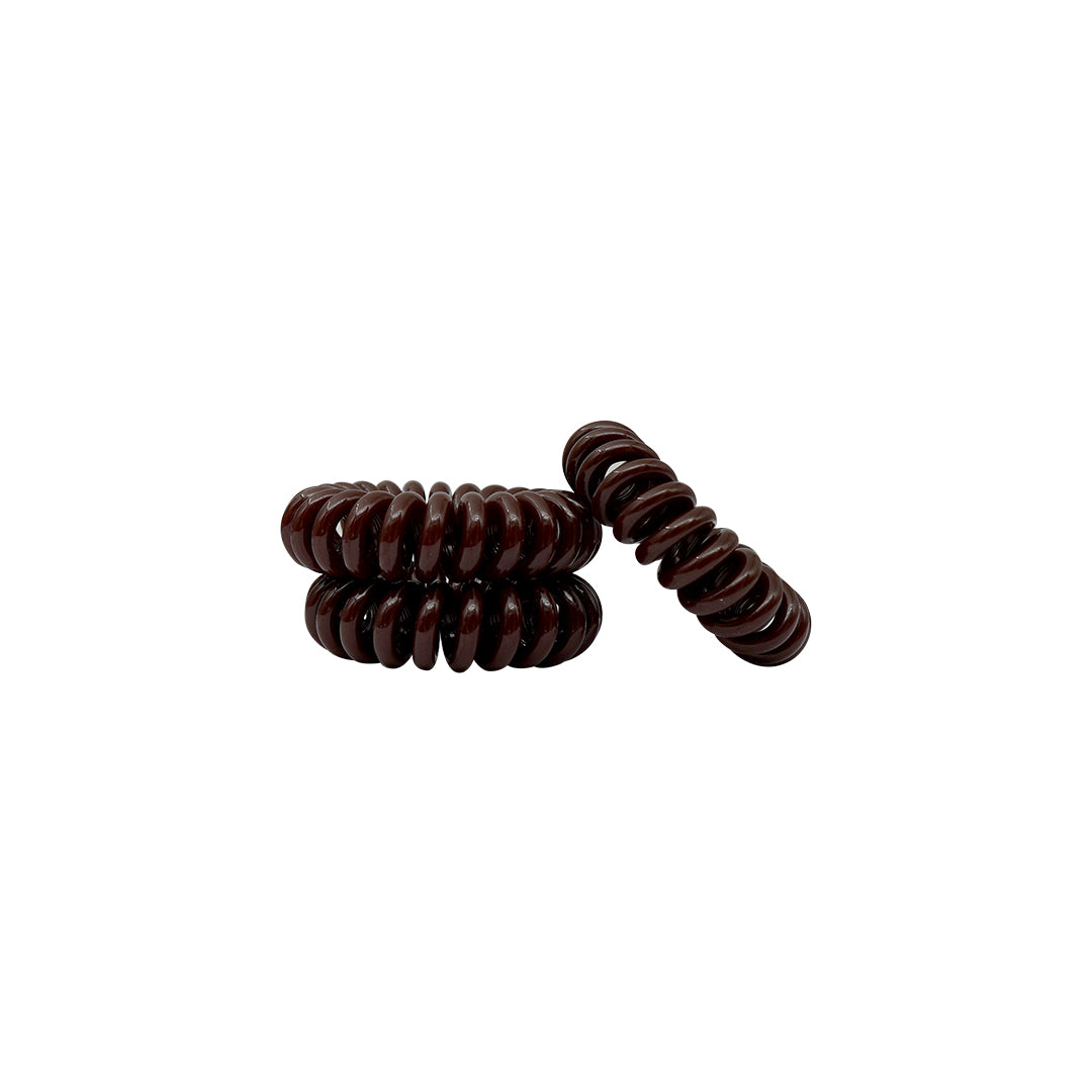 String Styling hair bands 3 pcs Brown