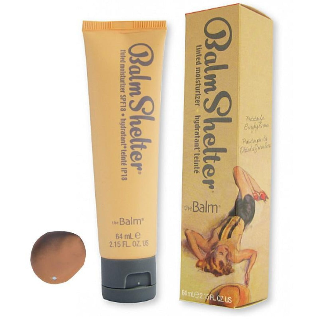 The Balm Shelter Tinted Moisturizer - Dark - كريم أساس مرطب ذا بالم شيلتر – دارك 