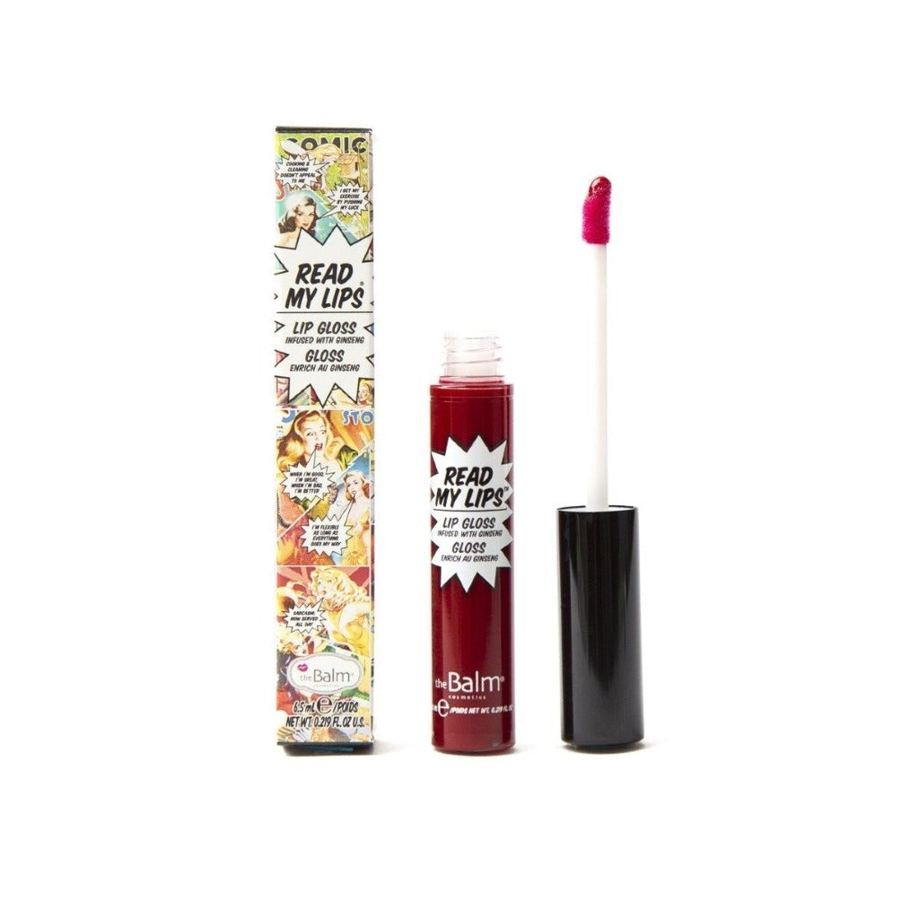 The Balm Read My Lips Lipgloss- Va Va Voom - ملمع شفاه ذا بالم ريد ماي ليبس – فافافوم  