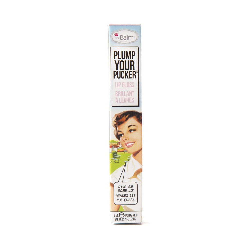 The Balm Plump Your Pucker Amplify - ملمع شفاه كريمي ذا بالم Plump Your Pucker Lip Gloss - Amplify