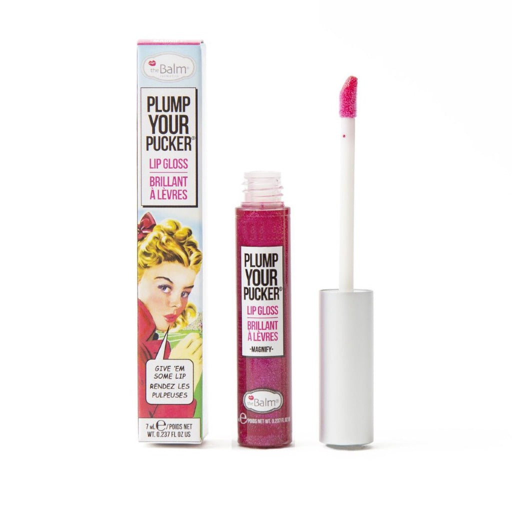 The Balm Plump Your Pucker Magnify - ملمع شفاه كريمي ذا بالم Plump Your Pucker Lip Gloss - Magnify 