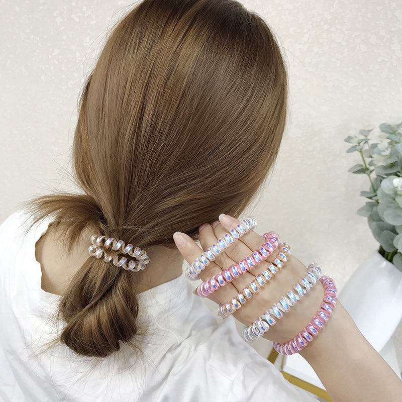 String Styling hair bands 3 pcs Brown