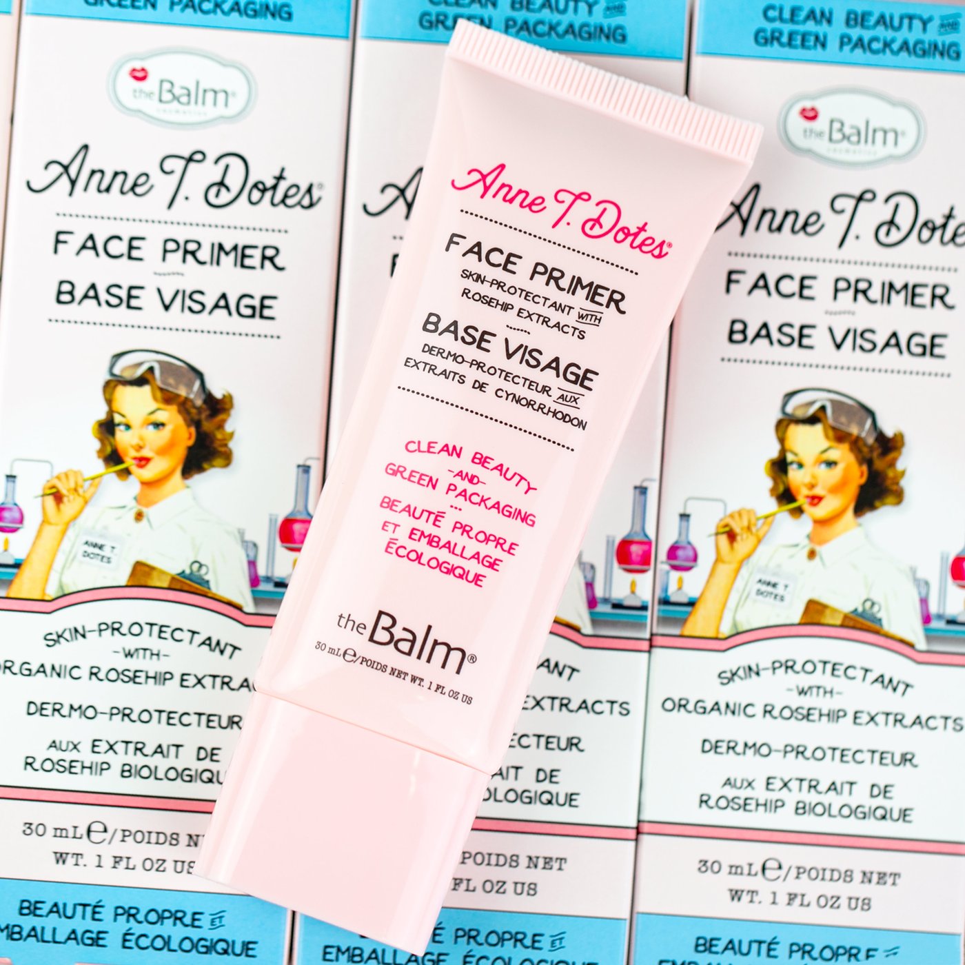 The Balm Anne T. Dotes Face Primer - برايمر ومرطب الوجه ذا بالم  The Balm Anne T. Dotes Primer أن تي دوتس 