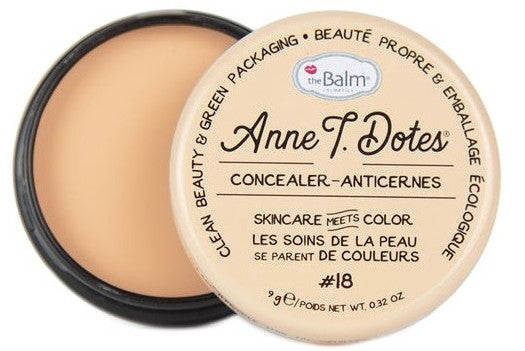 The Balm Anne T. Dote Concealer- Light / Medium - كونسيلر وخافي للعيوب  ذا بالم  The Balm The Balm Anne T. Dote Concealer- Light / Medium أن تي دوتس درجة فاتح إلى متوسط رقم 18