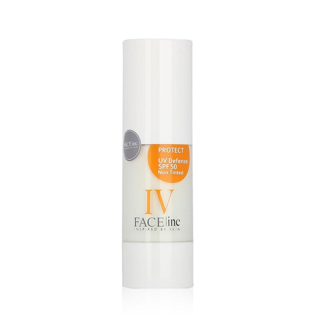 Face Inc Sun Uv Defense Not Tinted 30ml -  فيس انك واقي من الشمس  SPF50 – شفاف غير  ملون 