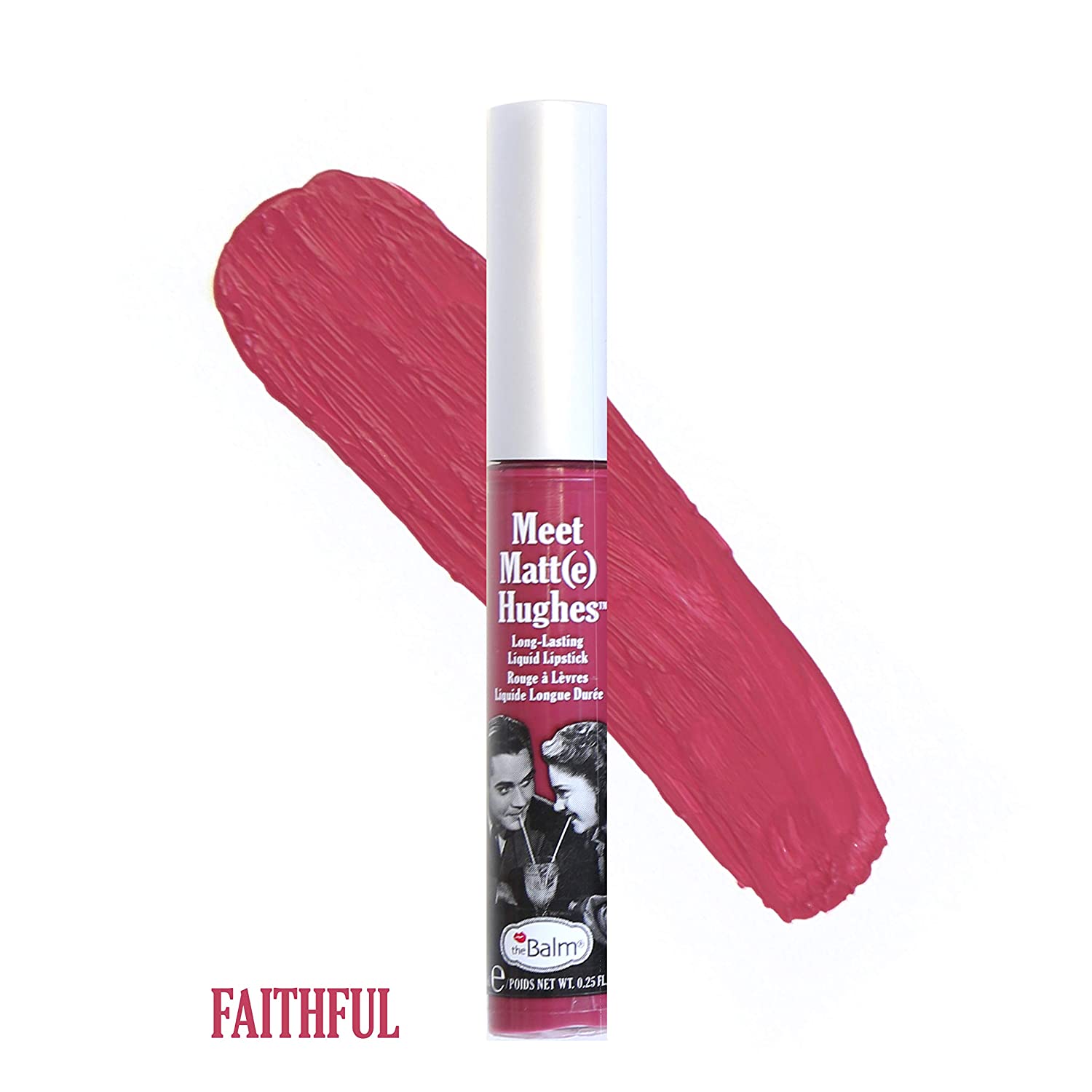  The Balm Meet Matte Hughes Faithful Liquid Lipstick - أحمر شفاه سائل ذا بالم Meet Matte Hughes Faithful