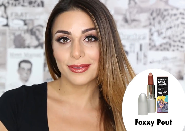 Balm Girls Foxxy Pout Lipsticks - أحمر شفاه  كريمي ذا بالم  The Balm Girls Foxxy Pout