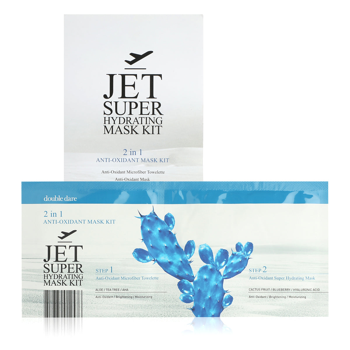 JET Super Hydrating Mask Kit 2in1 Anti-Oxidant Mask Kit