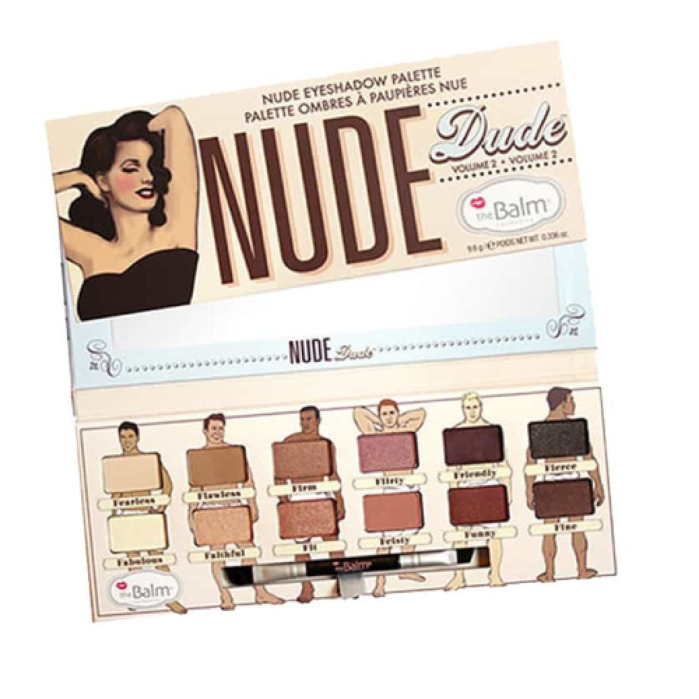 باليت ظلال العيون ذا بالم نود دود The Balm Nude Dude Eyeshadow Palette