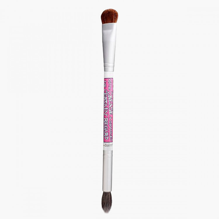 فرشاة  ظلال العيون المزدوجة  ذا بالم جيف كريز تشانس The Balm Give Crease A Chance Double Ended Eyeshadow Brush