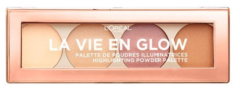 L'Oreal Paris La Vie En Glow Highlight Powder Palette - 01 Warm Glow-571833