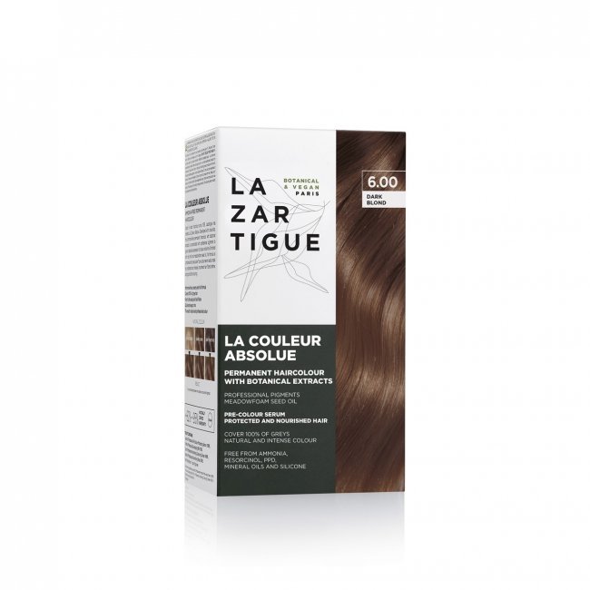  صبغة لازرتيك رقم 6.00 – أشقر غامق Lazartigue La Couleur Absolue 6.00 Dark Blond