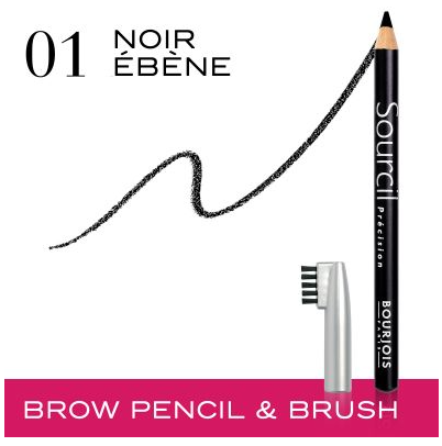 PREC RG SOURCIL PRECISION 01 001-NOIR EBENE