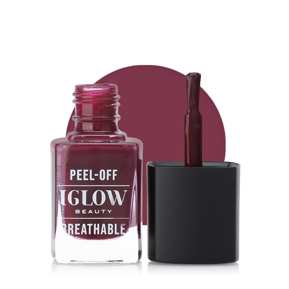 IGlow R3989 Merlot Nail polish