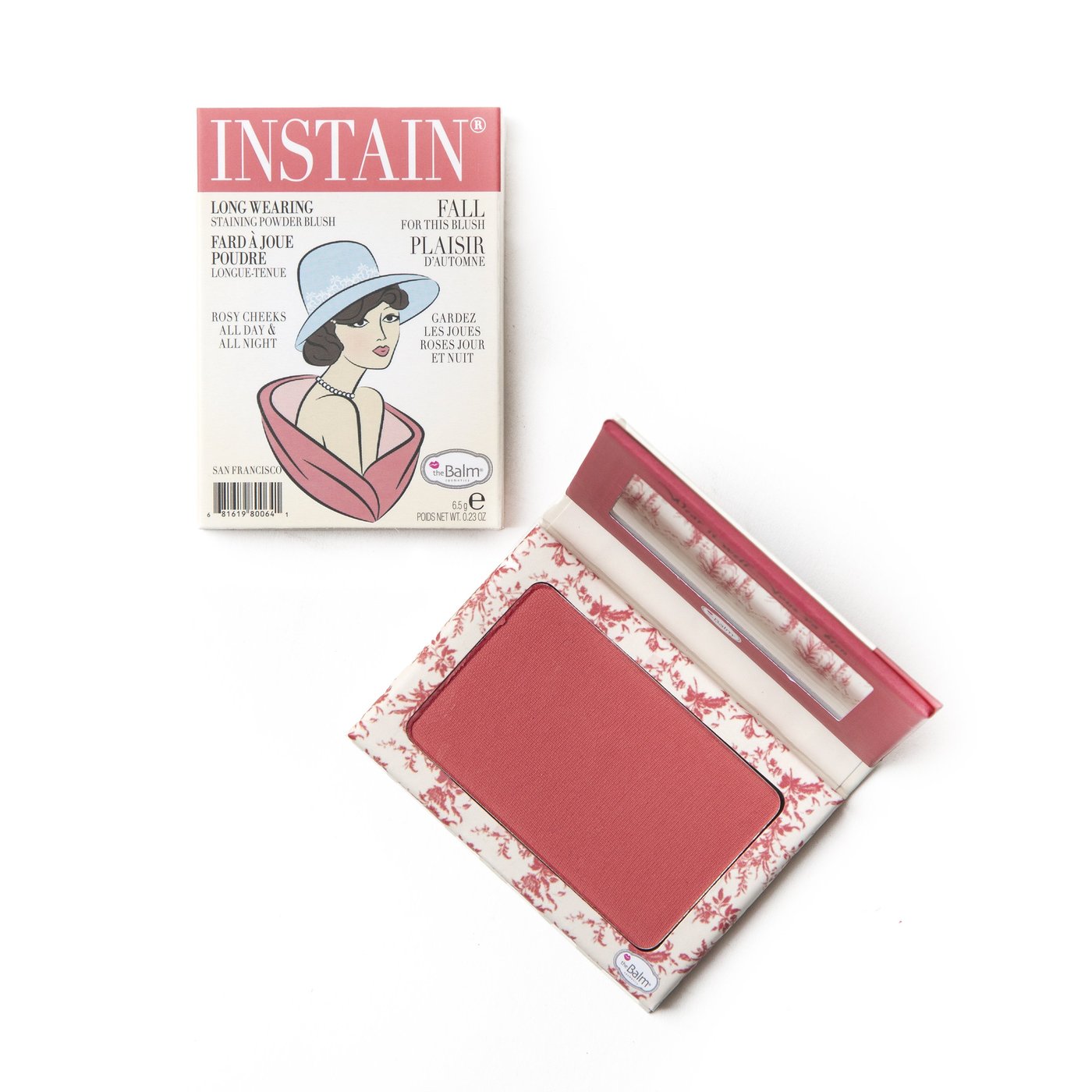 بلاشر وأحمر الخدود  ذا بالم انستاين تويلي The Balm Instain Toile Blush