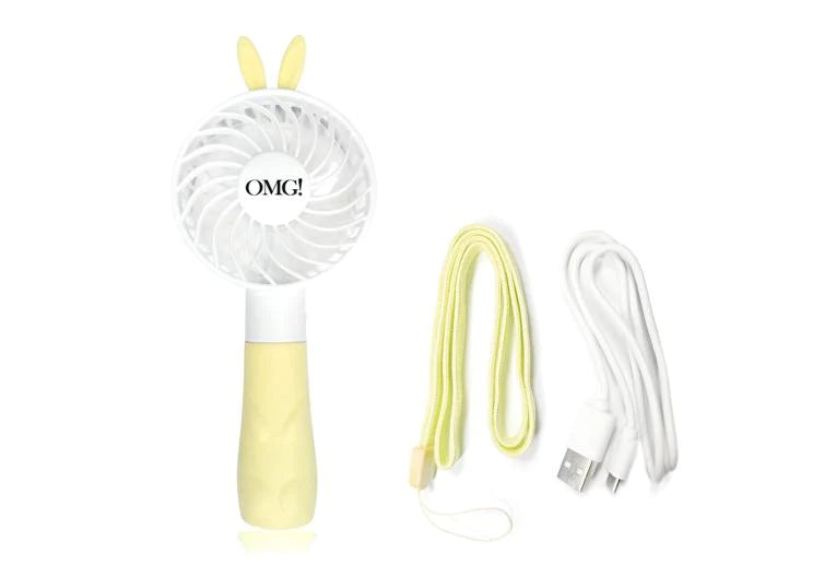 OMG! MINI BEAUTY FAN 02 Yellow