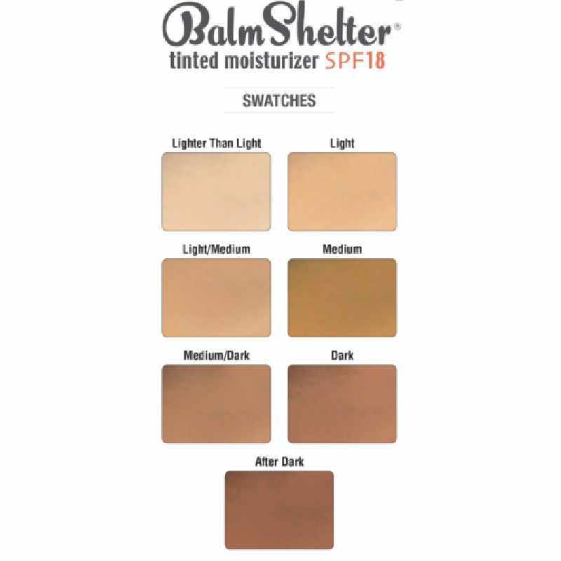 كريم أساس مرطب ذا بالم شيلتر – لايت - The Balm Shelter Tinted Moisturizer – Light 