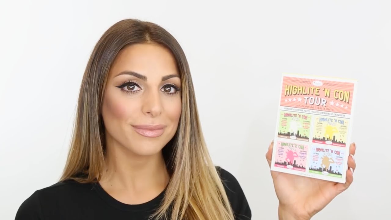 باليت ذا بالم  هايلايتر إن كونتور  The Balm Highlite 'N Contour Palette