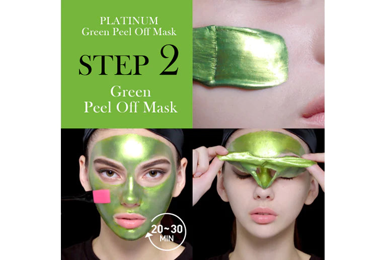 ماسك اوه إم جي بلاتينيوم جرين - OMG Platinum  green Mask