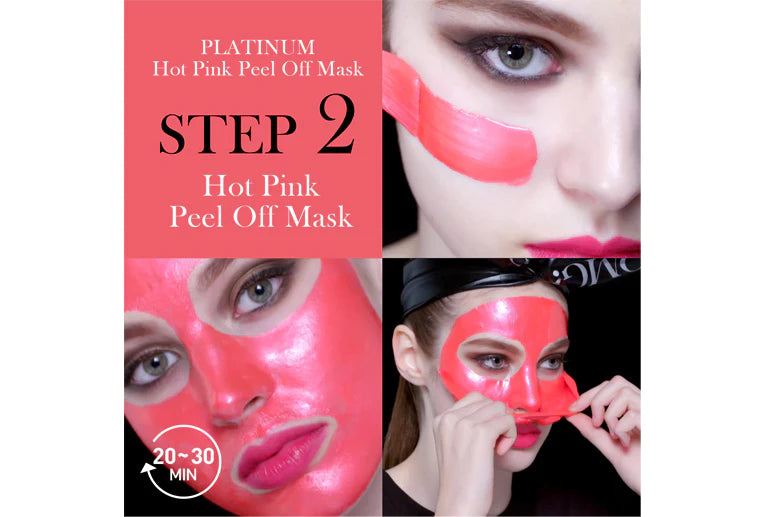 ماسك اوه إم جي بلاتينيوم هوت بينك - OMG Platinum Hot Pink Mask