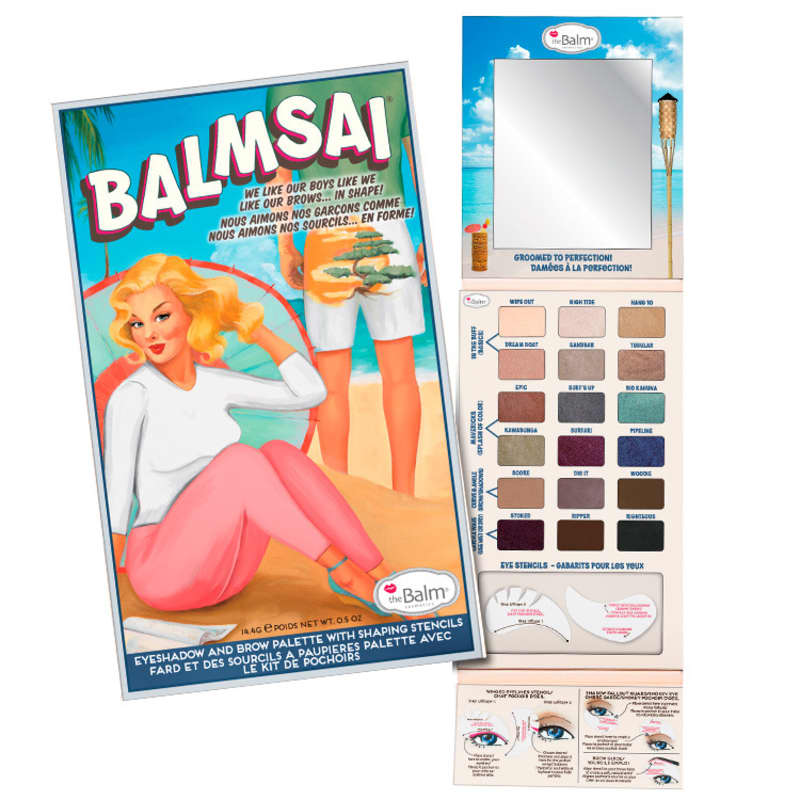 باليت ظلال العيون والحواجب ذا بالم بالمساي نايس The Balm Balmsai Nice Eyeshadow Palette