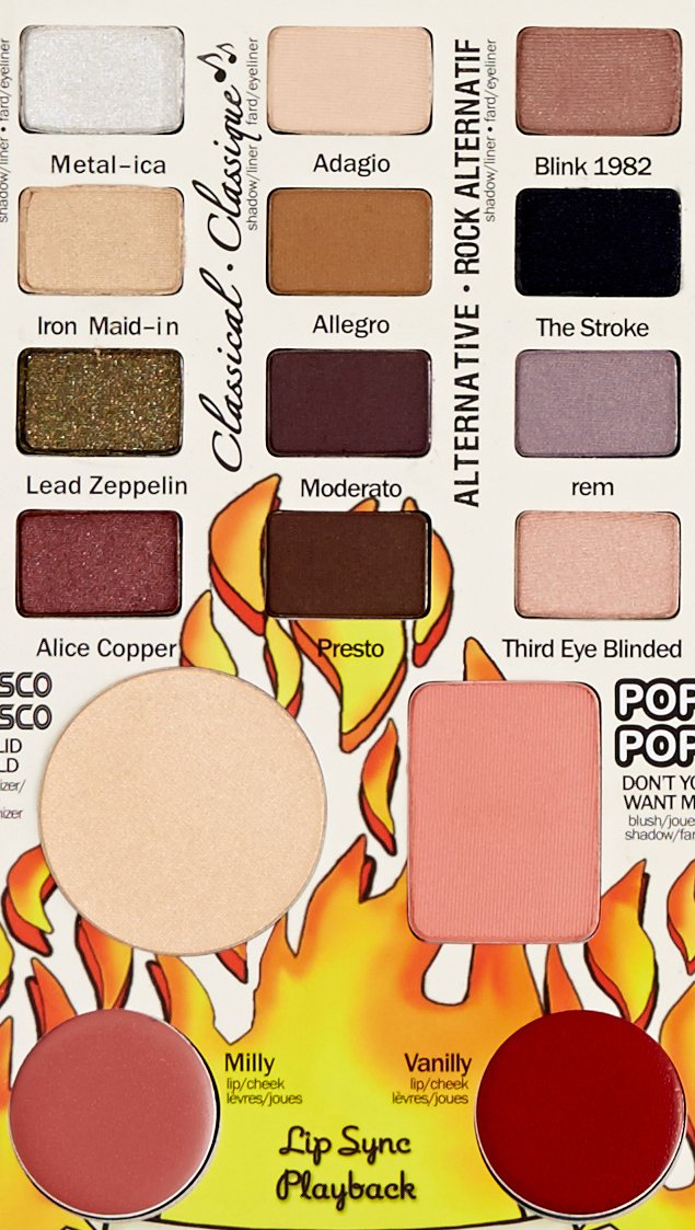 theBalm Balm Jovi Rockstar Face & Eyeshadows Palette - باليت ذا بالم   Balm Jovi Rockstar للوجه وشادو العيون