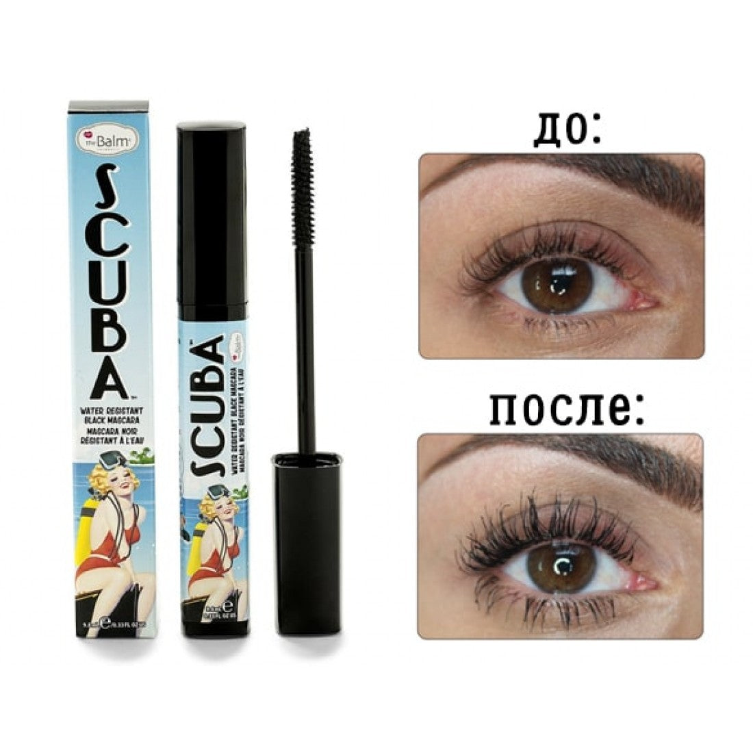 ماسكارا العيون ذا بالم سكوبا - أسود The Balm Scuba Mascara – Black