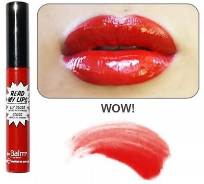 The Balm Read My Lips Lip gloss- Wow - ريد ماى ليبس ملمع شفاه - واو